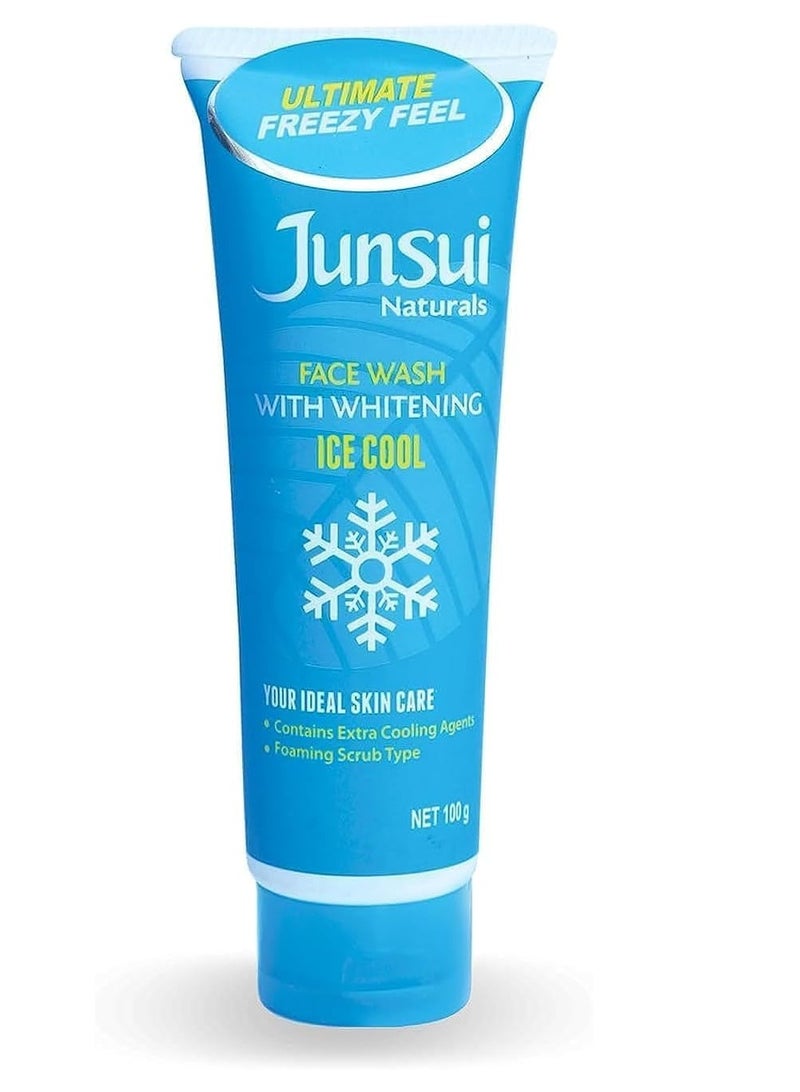 جونسوي غسول وجه مع مبيض 100 غ ايس كول