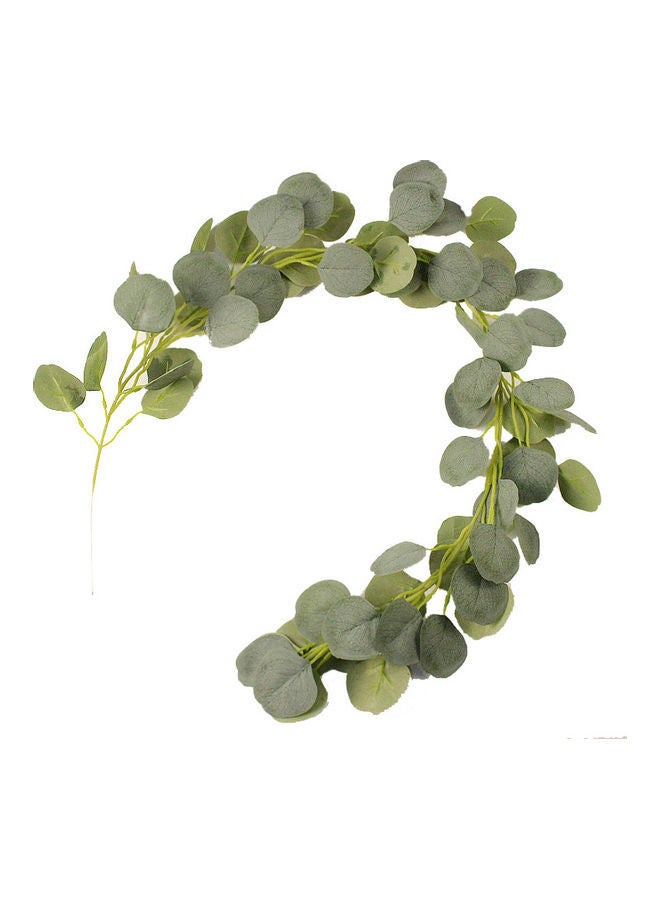 NIBEMINENT Artificial Hanging Leaf Vine Green 1meter 