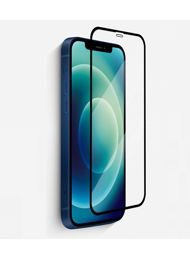 واقي شاشة من الزجاج المقوى لهاتف أبل 12 ميني كلير / أسود - Image 2