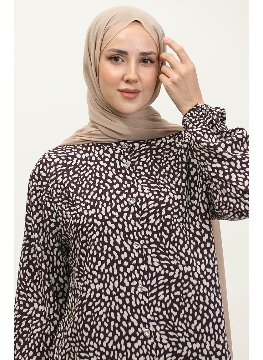 Plus Size Buttoned Viscose Tunic 3017-01 Purple - pzsku/ZDFEC2C77750856260152Z/45/_/1738801356/461ada33-ea3a-428e-bf77-0f19ccf1b914