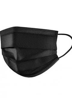 Kinmed KINMED black face masks – 50 pcs box. Designed to offer effective protection with a sleek look, featuring breathable layers and perfect flexibility for daily use. Ideal for both personal and professional environments.  - Image 1
