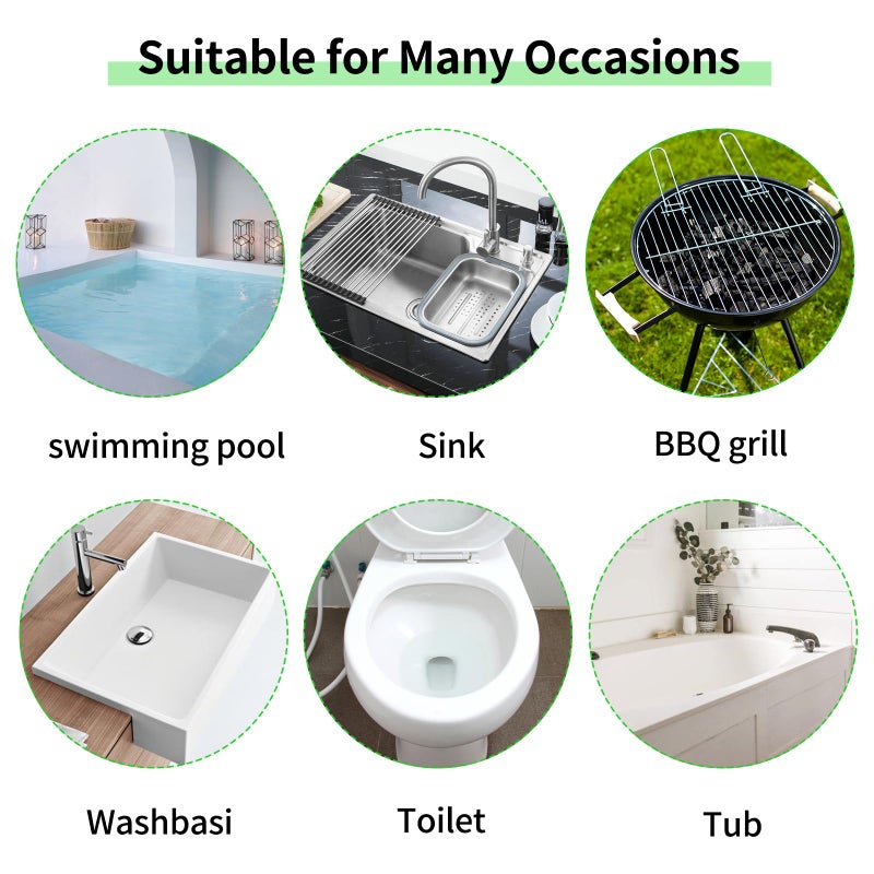 HATOKU 25 Pieces Pumice Stone Toilet Bowl Cleaner  Pumice Scouring Stick Remove Hard Water Ring In Toilet  Pumice Stones For Cleaning  Household  Bath  Kitchen  Pool (5.9 X 1.4 X 0.9 Inches) - Image 4