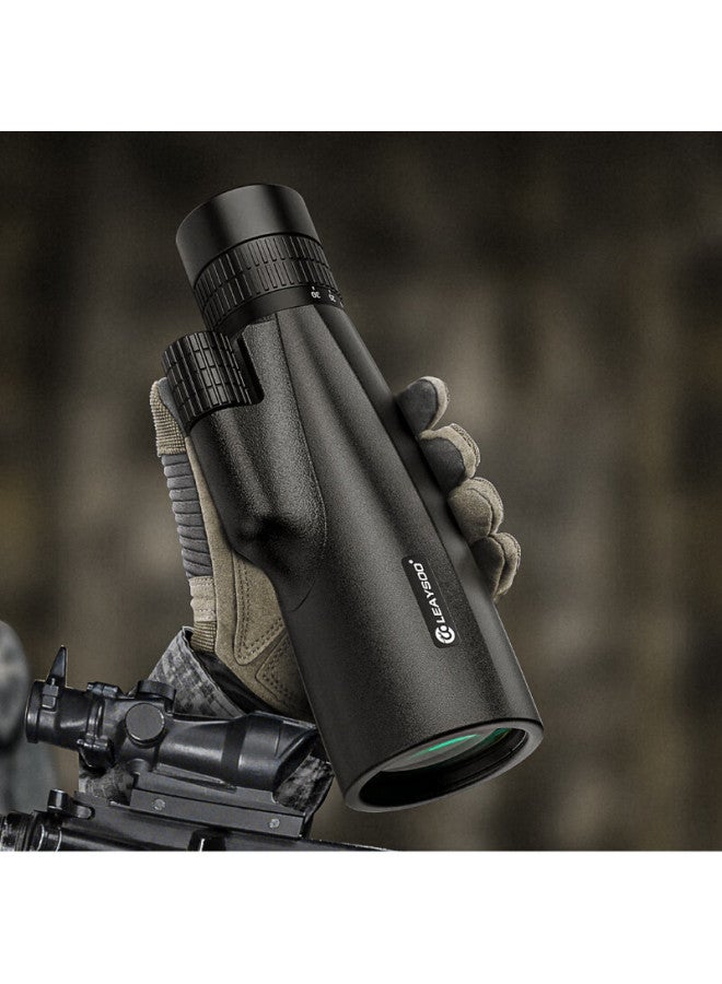 Leaysoo 10-30X50 Variable Zoom High Definition High Magnification Low Light Visible Portable Outdoor Professional Monocular Telescope - Image 5