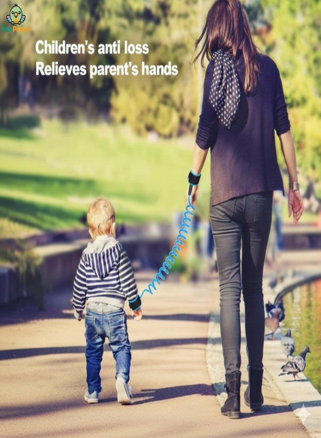Pax Parrot 2.5 Meter Anti-Lost Baby Leash | Toddler Safety Wrist Link & Harness | Secure Lock, Adjustable Hand Strap, Kids Walking | Travel Safety Gear| - Image 4