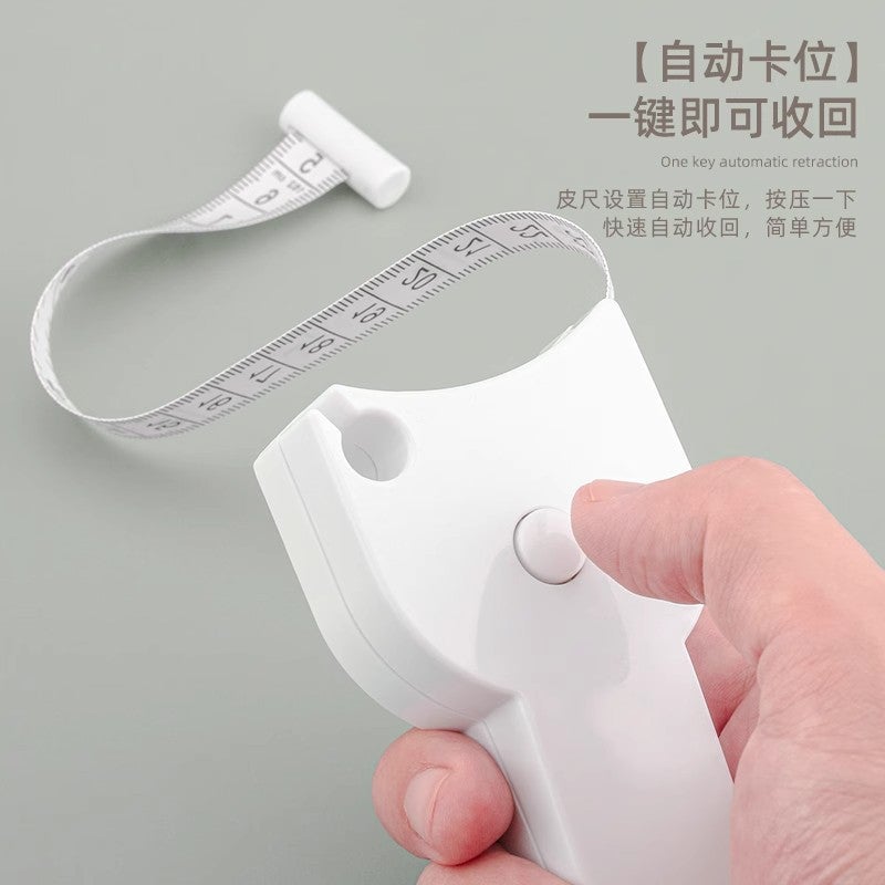 Portable Retractable Body Measuring Tape with Dual Scale - Image 4