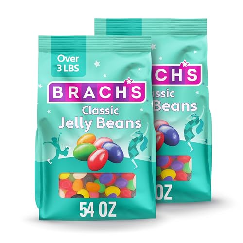 Brach's Brachs Classic Jelly Beans Candy Assorted Flavors Bulk Bag 54 oz 2 ct - Image 1