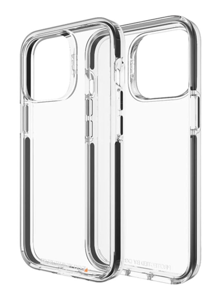 جيرفور غطاء حماية من جيرفور كريستال بالاس مصمم لجهاز أيفون 14 برو ماكس حماية متقدمة ضد الصدمات شفاف - Image 2