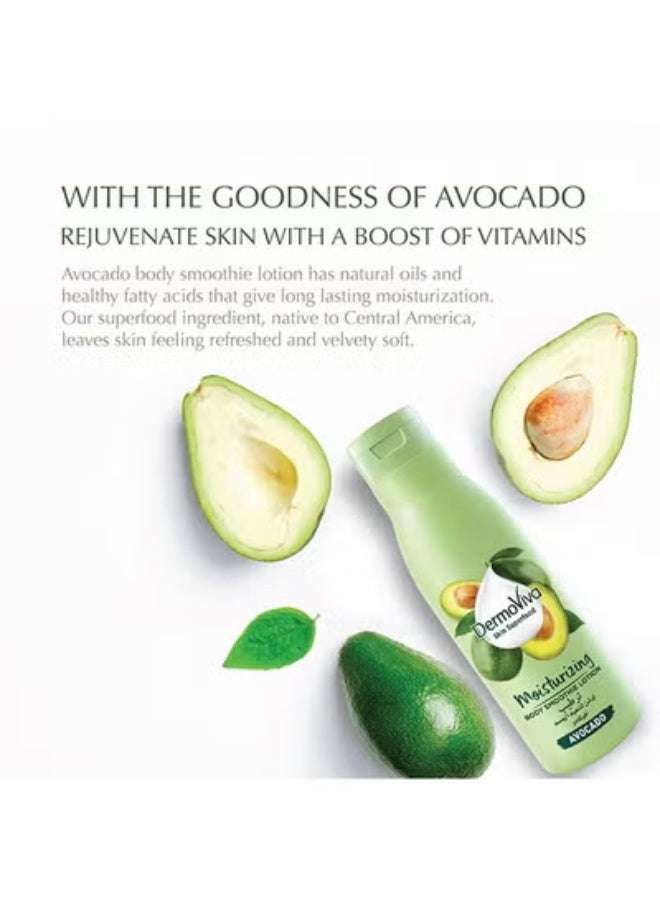 DermoViva Avocado Smoothie Lotion Green 400ml - Image 2