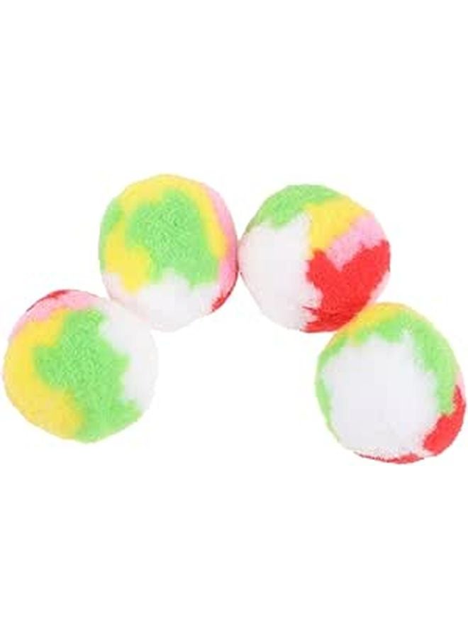 4Pcs Interactive Cat Scratching Ball Toys For Indoor Cats Wear Resistant Prevents Furniture Damage - Image 1