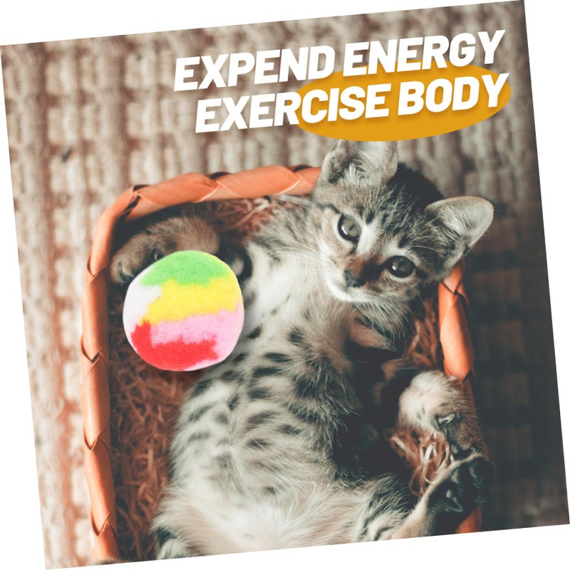 4Pcs Interactive Cat Scratching Ball Toys For Indoor Cats Wear Resistant Prevents Furniture Damage - Image 5