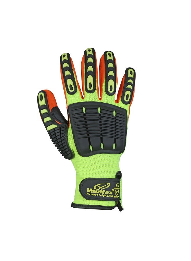 Vaultex Vaultex HAO Nitrile Coated Impact resistance gloves, Size L, 1 Pair/Pack  - Image 1