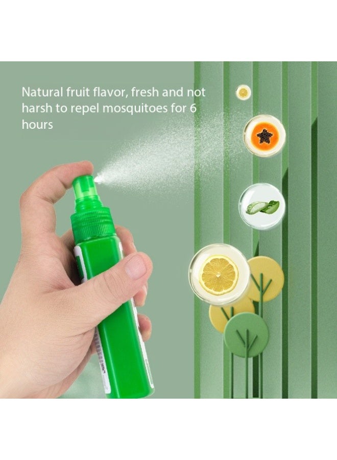 9% DEET Long-Lasting Mosquito Repellent Spray: Provides 6 hours of continuous protection with a refreshing lemon scent and gentle formula. Suitable for children and adults, an essential for outdoor camping and hiking. - Image 3