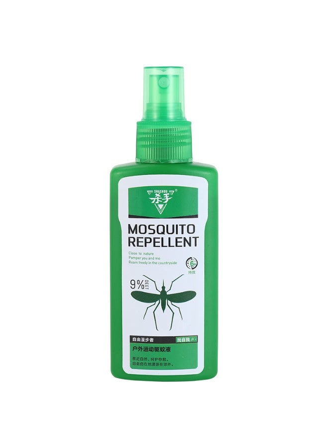 9% DEET Long-Lasting Mosquito Repellent Spray: Provides 6 hours of continuous protection with a refreshing lemon scent and gentle formula. Suitable for children and adults, an essential for outdoor camping and hiking. - Image 2