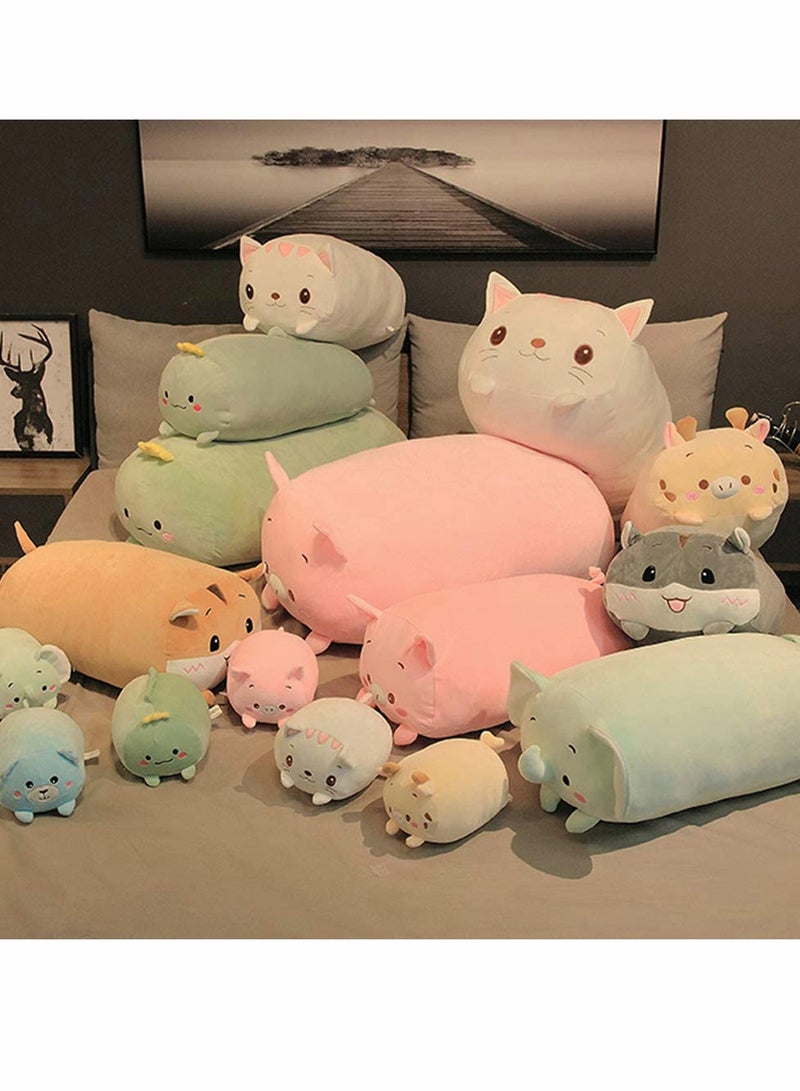 Hamster Animals Toy Pillow, Plush Pillow, Soft Hugging Pillow, Gray Hamster Stuffed Animal Doll Toy for Kids, Gifts for Bedding, Birthday, Valentine - Image 3
