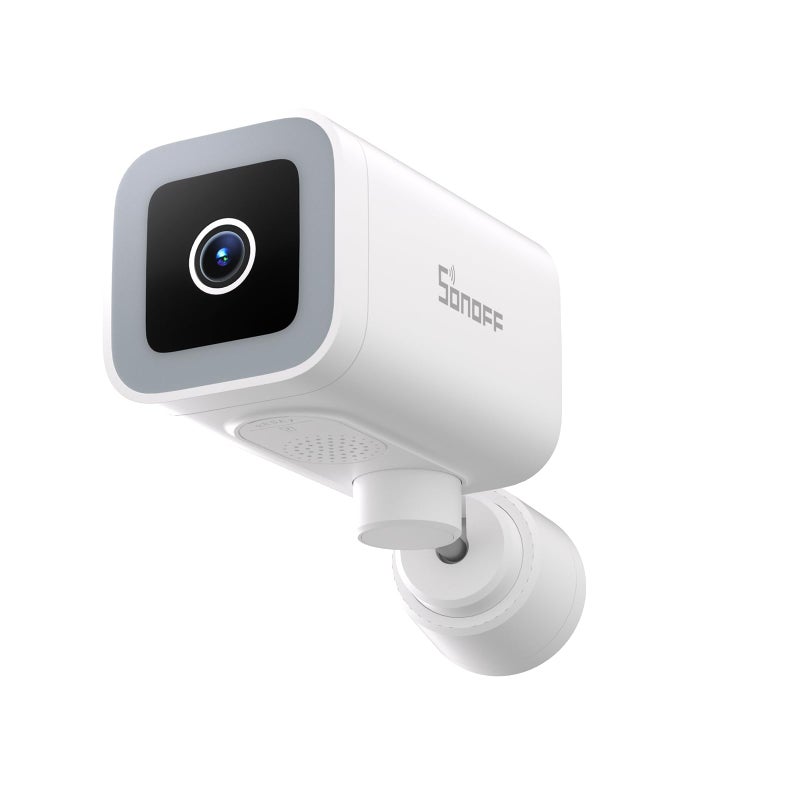 SONOFF CAMB1P Outdoor Security Camera 2K HD Color Night Vision 180 Panoramic View AI Human Detection Tracking IP65 Weatherproof TwoWay Audio Works with Smart Home Platforms - Image 2