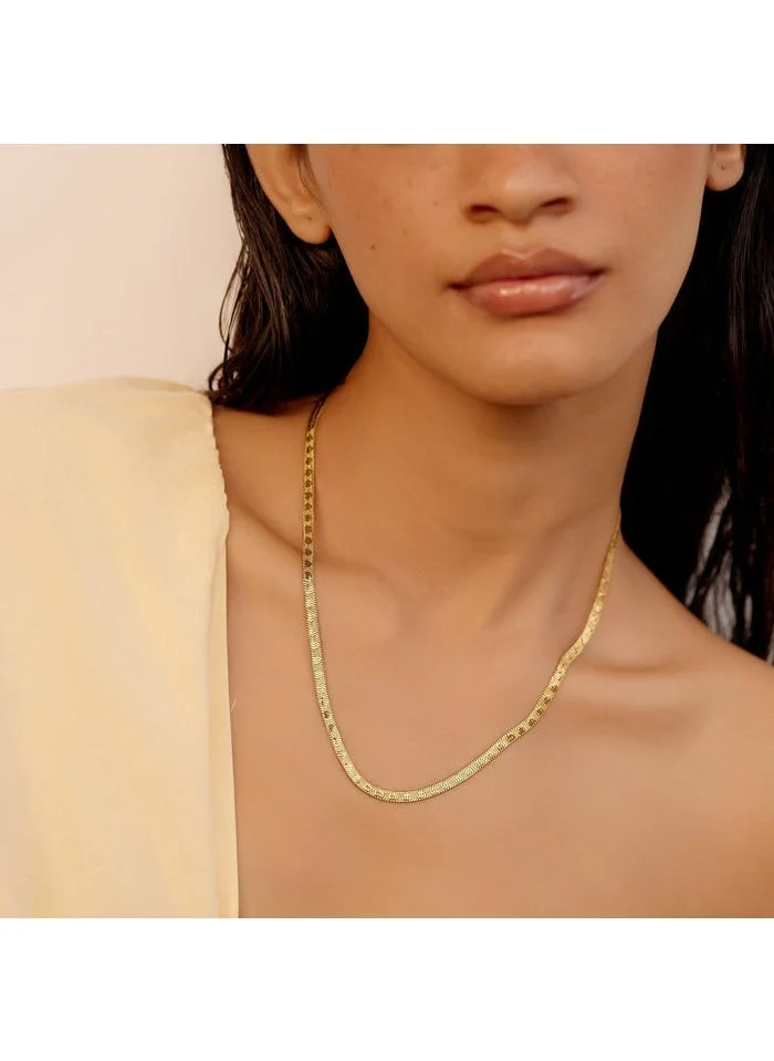 noya 18K Gold Plated Ella Chain Necklace