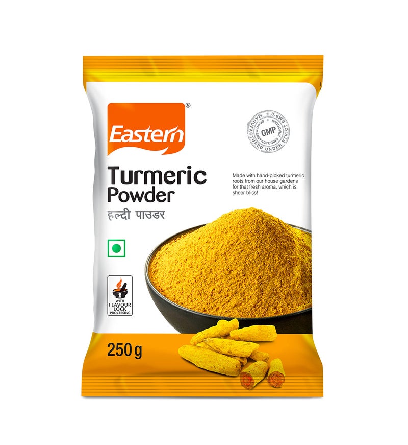 Eastern Turmeric Root Powder (Tumeric) 100% Pure (Curcuma Longa) - 250 gm