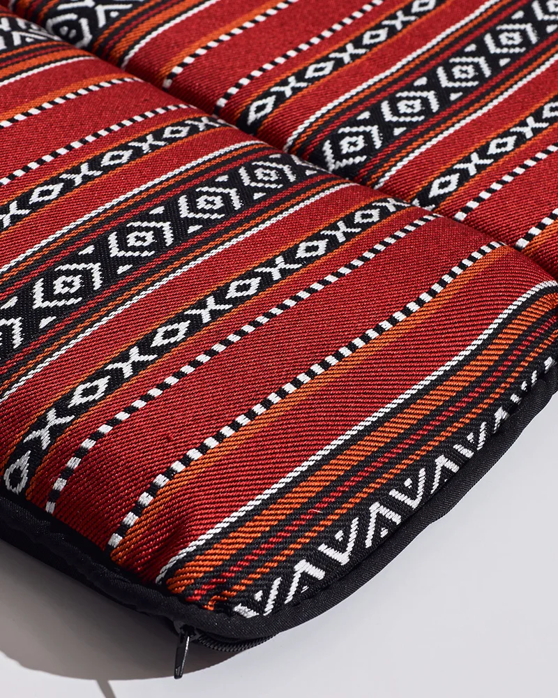 REDTAG Red and Black and Majlis Foldable Floor Mattress