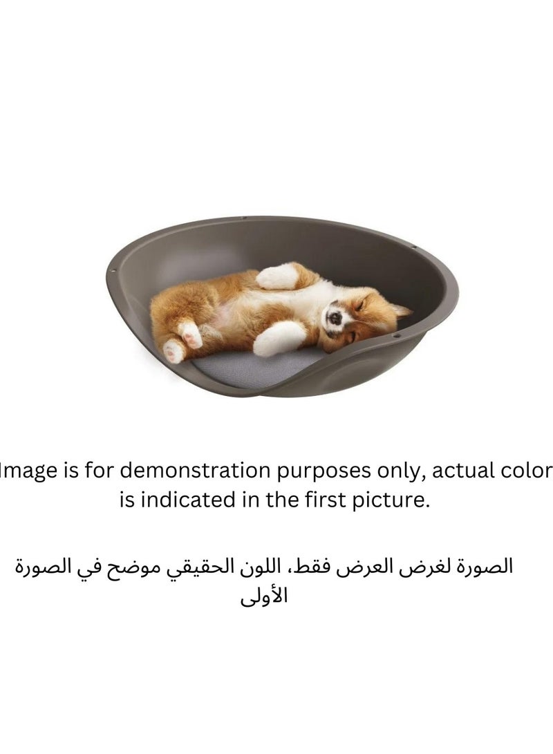 جوربلاست سرير للقطط  كبير مع وسادة مقاس 57x48x16 سنتيمتر صنع في إيطاليا - Image 2
