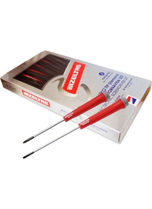 İzeltaş Izeltas Electronics Type Screwdriver Set 6 Pieces 