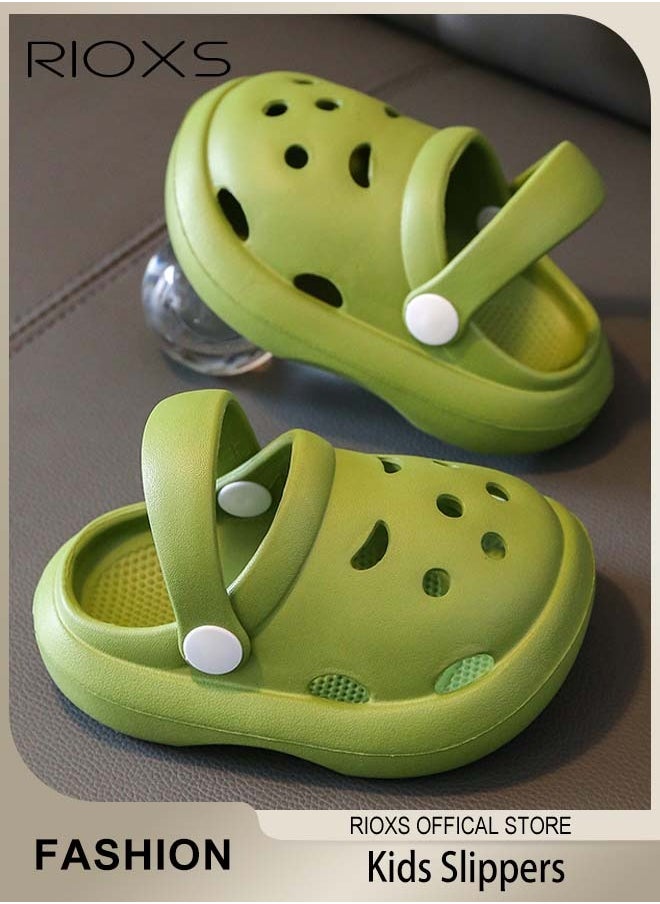 Kids Lightweight Classic Crocs with Supportive Strap, Breathable Non-slip Clogs, Anti-Slip Outdoor Beach Slippers, Cushioned Thick Sole Slippers, Perfect for All Seasons and Occasions - pzsku/ZDFED735732D489FCD395Z/45/_/1730794483/e8f97268-81fc-4d32-aab2-1112881a212c