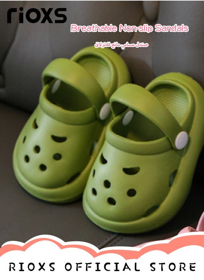 Kids Lightweight Classic Crocs with Supportive Strap, Breathable Non-slip Clogs, Anti-Slip Outdoor Beach Slippers, Cushioned Thick Sole Slippers, Perfect for All Seasons and Occasions - pzsku/ZDFED735732D489FCD395Z/45/_/1730794485/061a42fd-c288-4541-b942-efde4a7b0a6c