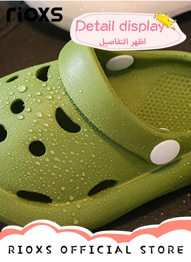 Kids Lightweight Classic Crocs with Supportive Strap, Breathable Non-slip Clogs, Anti-Slip Outdoor Beach Slippers, Cushioned Thick Sole Slippers, Perfect for All Seasons and Occasions - pzsku/ZDFED735732D489FCD395Z/45/_/1730794491/86c172f0-d938-45c7-818e-5c00fbf103a2