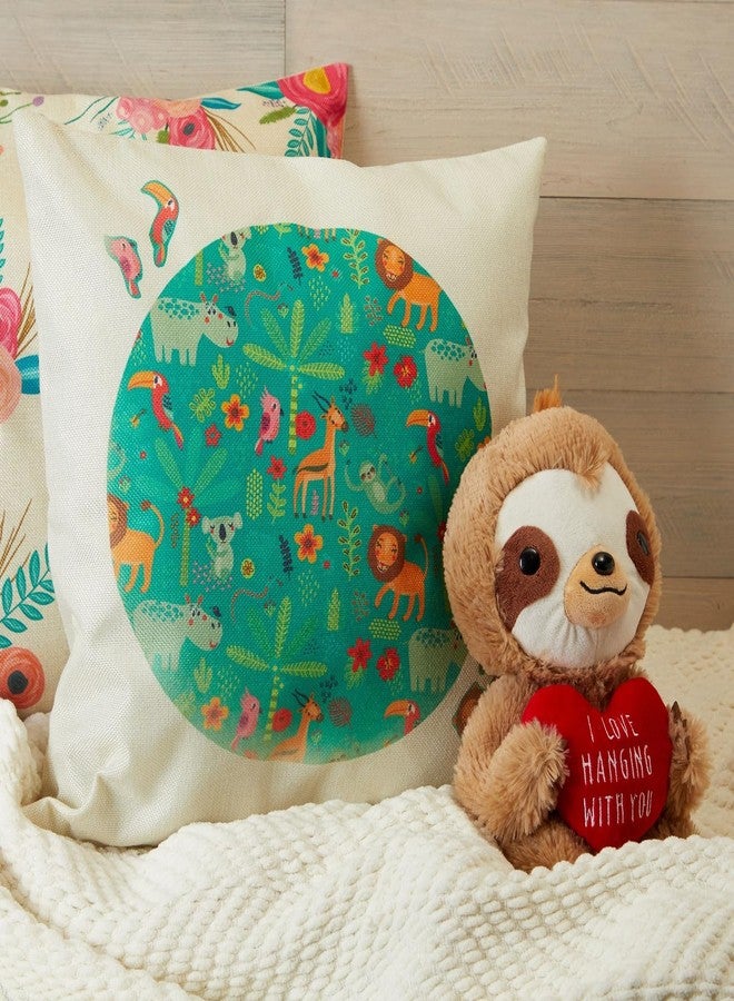 Juvale Canvas Covers for Throw Pillows - 17 x 17 in, Cream, Pack of 4, Cotton - Hidden Zipper & Customizable Cases for Couch Pillows & Embroidery Blanks - Image 3