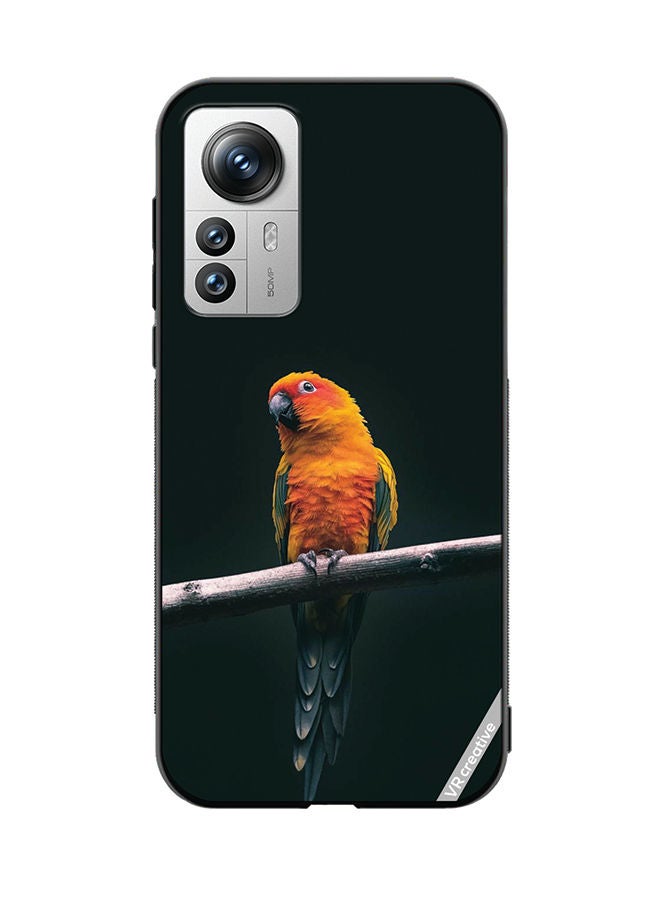VR CREATIVE Protective Case Cover For Xiaomi 12 Pro Bird Design Multicolour - Image 1