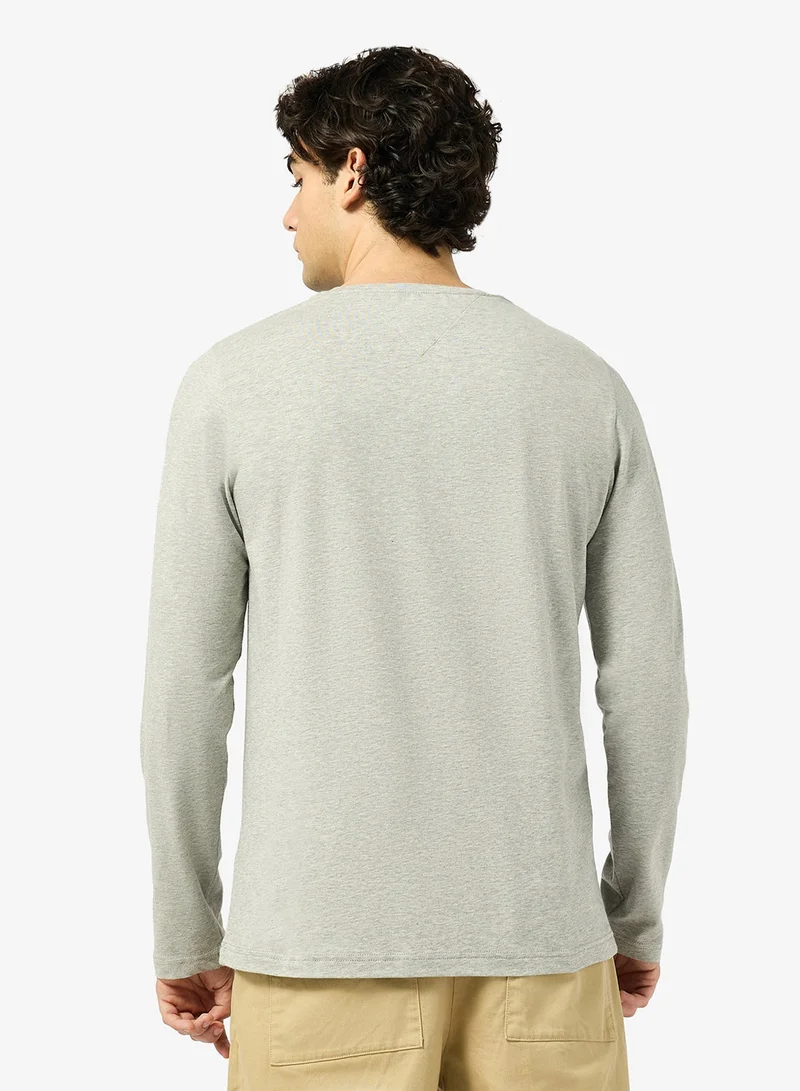 TOMMY HILFIGER  Stretch Slim Fit Crew Neck T-Shirt for Men | Best Price UAE