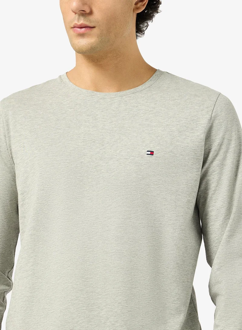 TOMMY HILFIGER  Stretch Slim Fit Crew Neck T-Shirt for Men | Best Price UAE