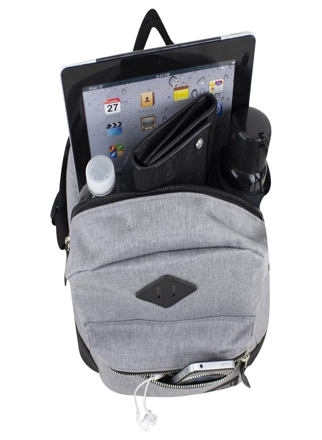 Eastsport Limited Compact Mini Backpack - Grey - Image 5