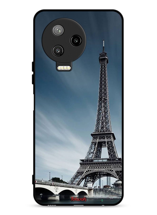 Tolwak Infinix Note 12 Pro 4G Protective Case Cover Eiffel Tower - Image 1