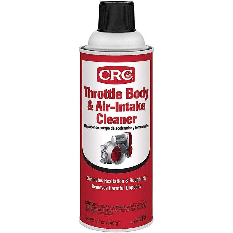 CRC 05078 Throttle Body and Air-Intake Cleaner - 12 Wt Oz. - Image 1