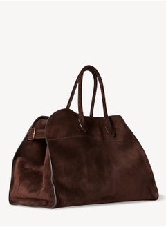 TR The Row Soft Margaux 15 suede tote bag  - Image 2