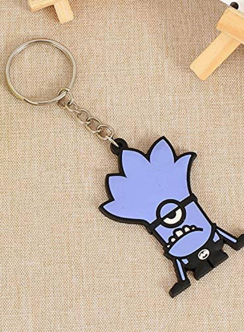 حلقة مفاتيح، حلقة مفاتيح مع سلسلة وحلقات قفز 1 بوصة حجم صغير حلقات مفاتيح معدنية فولاذية مقسومة أجزاء حلقة مفاتيح مع موصل حلقة قفز مفتوحة للاستخدام المنزلي والحرف، 90 عبوة - Image 5