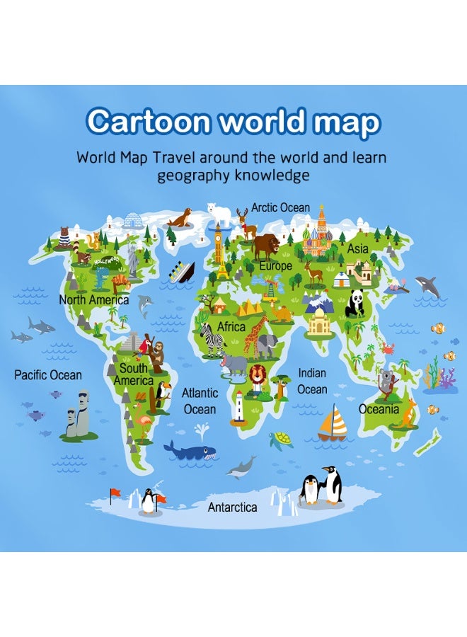 LBMT ألعاب هواتف ذكية للأطفال مع جراب، ألعاب سفر بكاميرا مزدوجة، ألعاب تعليمية، شاشة لمس ٢.٨ بوصة، ١٦ لعبة تعليمية، مشغل موسيقى، هدايا للأولاد والبنات من ٣ إلى ٧ سنوات (أزرق) - Image 5