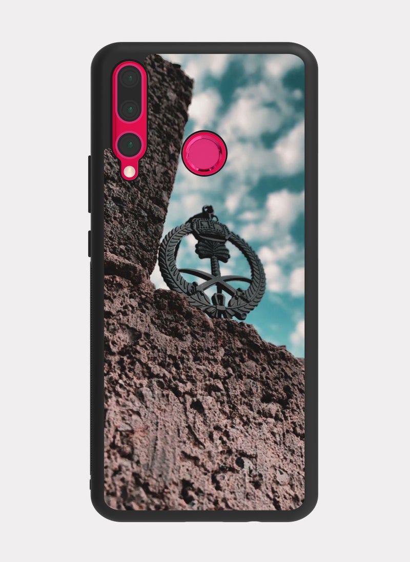 PXLAAT Huawei Nova 4 case cover Two Swords And Palm Tree - Image 1