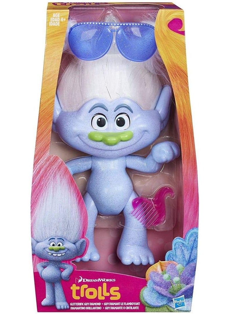 Trolls - TROLLS Glitterfix Guy Diamond Doll - Image 1