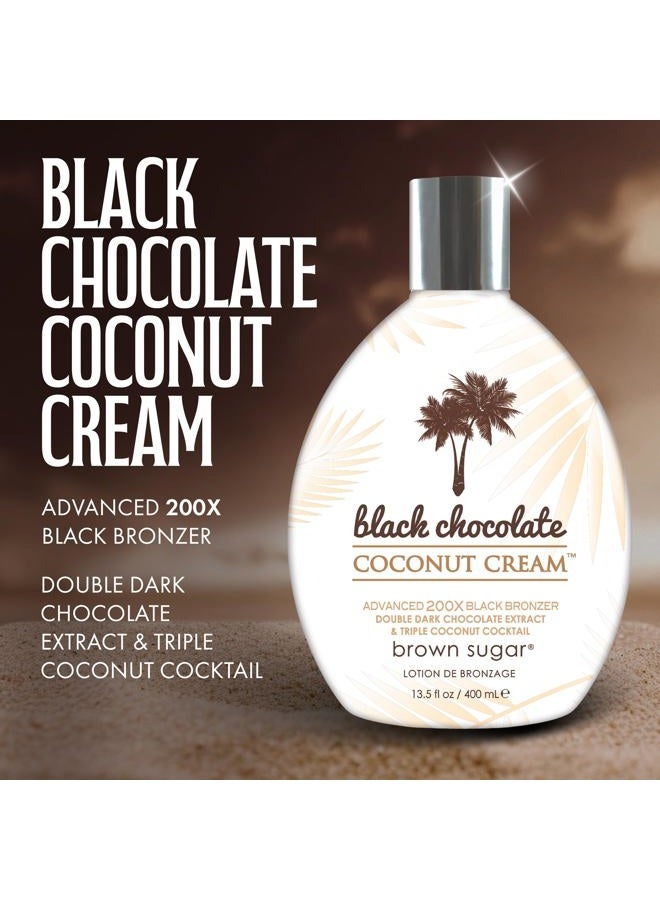 Brown Sugar BLACK CHOCOLATE COCONUT CREAM 200X Bronzer - 13.5 oz. - Image 2