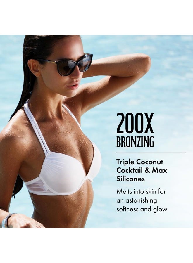 Brown Sugar BLACK CHOCOLATE COCONUT CREAM 200X Bronzer - 13.5 oz. - Image 3