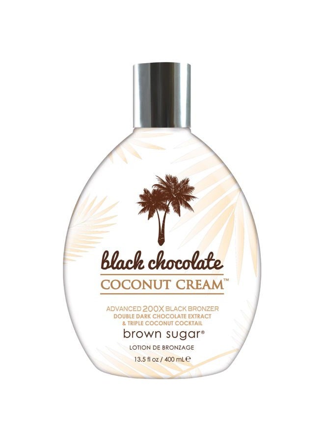 Brown Sugar BLACK CHOCOLATE COCONUT CREAM 200X Bronzer - 13.5 oz. - Image 1