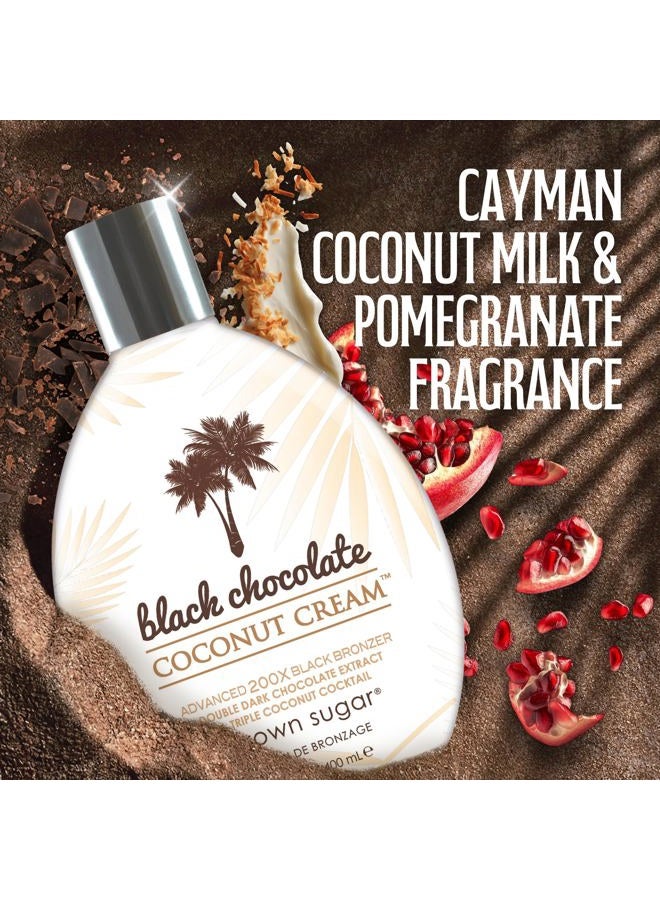 Brown Sugar BLACK CHOCOLATE COCONUT CREAM 200X Bronzer - 13.5 oz. - Image 5