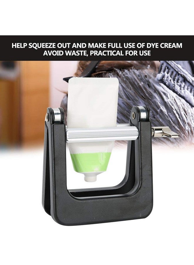 Naroote أنبوب ضغط كبير لعصر كريم صبغ الشعر 4.5 × 4.1 بوصة، أداة عصر كريم صبغ الشعر لصالونات تصفيف الشعر، أدوات تصفيف الشعر لمصففي الشعر، أداة عصر الصبغ لتصفيف الشعر - Image 3