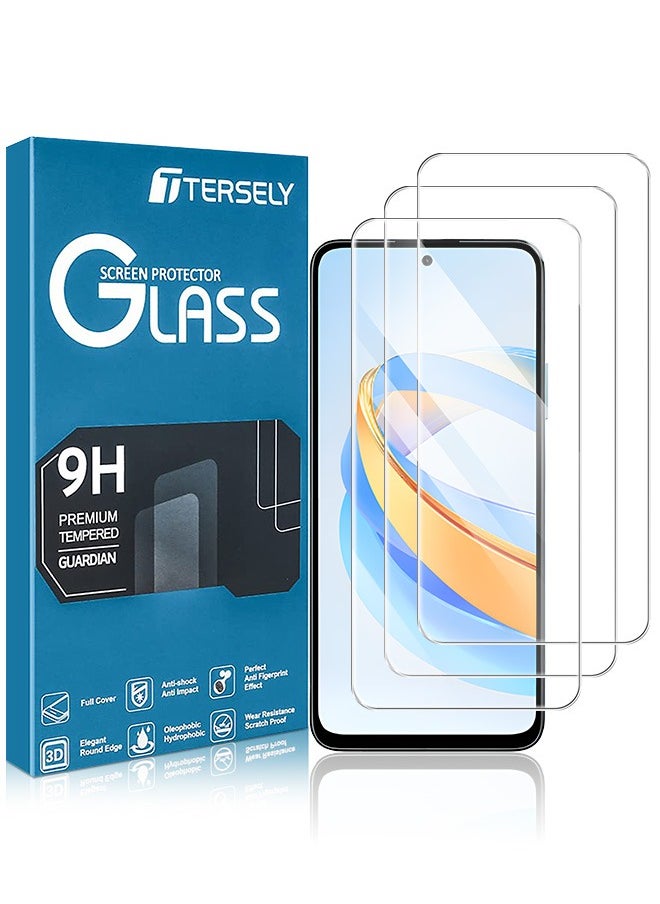 Tersely - [3-Pack] Tempered Glass Screen Protector for Honor X7b 5G, Case Friendly, Ultra-Clear, Shatterproof, Anti-Scratch Film for Enhanced Protection - Image 1
