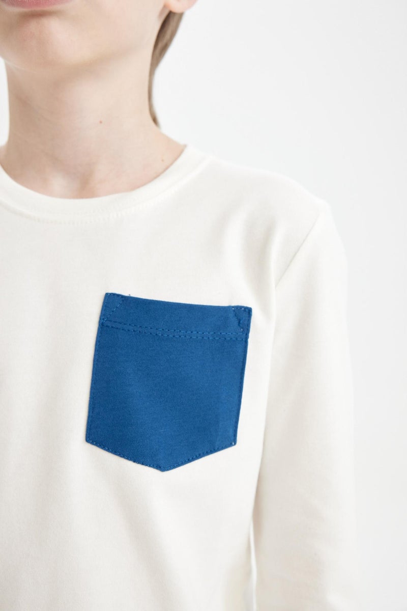 ديفاكتو طقم بيجاما ولادي قصة عادية - قطعتين - Image 5