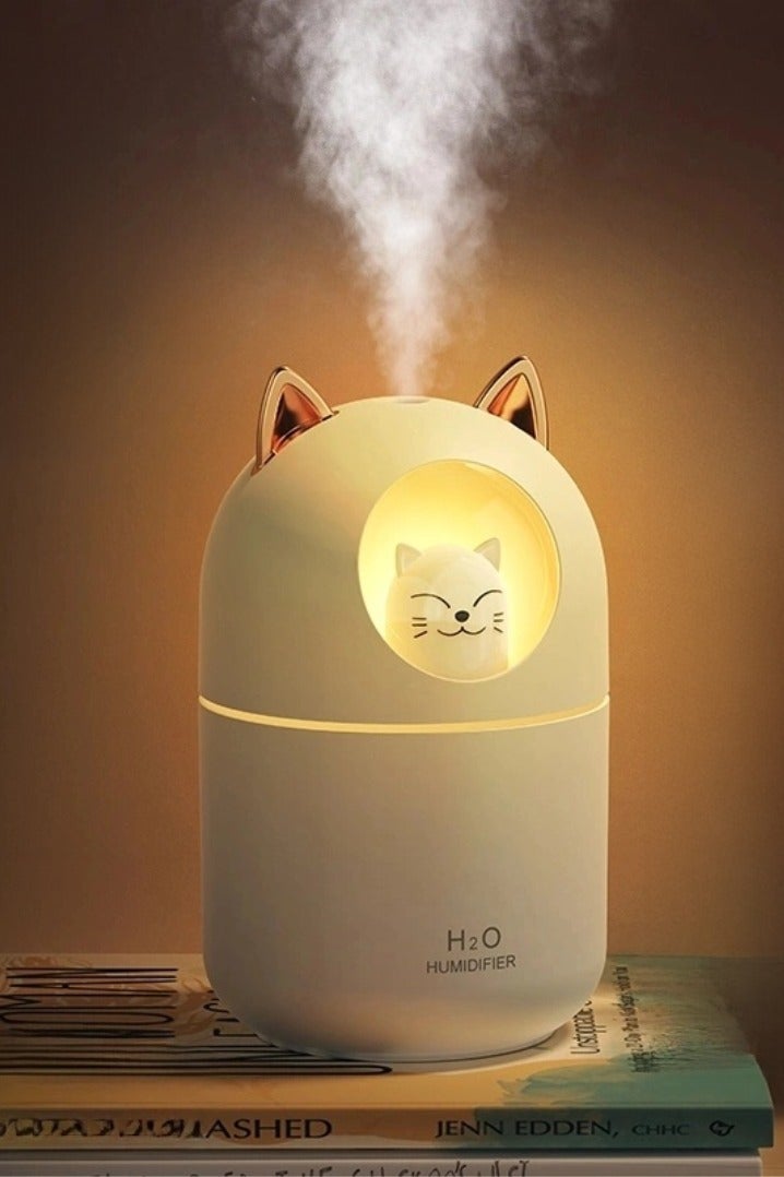 ONLYMAY Small Humidifiers for Bedroom - 300ml Car Diffuser USB Mini Humidifier  Essential Oil Diffuser Cool Mist Air Refresher for Car Office Bedroom Home - Image 1