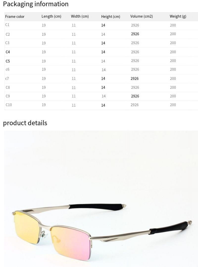 Premium Sunglasses 52-58mm UV400 Polarized 5040 - Image 5