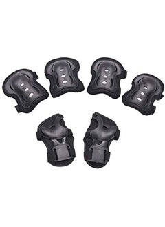 LIMOS Kids Helmet 7 in 1 , Adjustable Protections for Scooter Skateboard Roller Skating Cycling (Black)  - Image 2