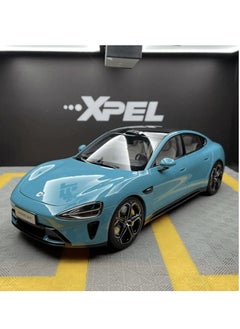 1:24 Xiaomi SU7 alloy car model with audio new energy simulation model car alloy collection ornament